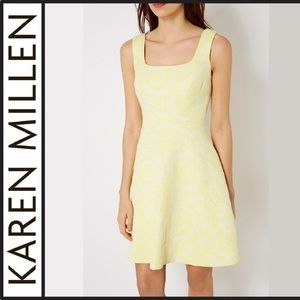 ❗️NWT Karen Millen Yellow Printed Mini Dress